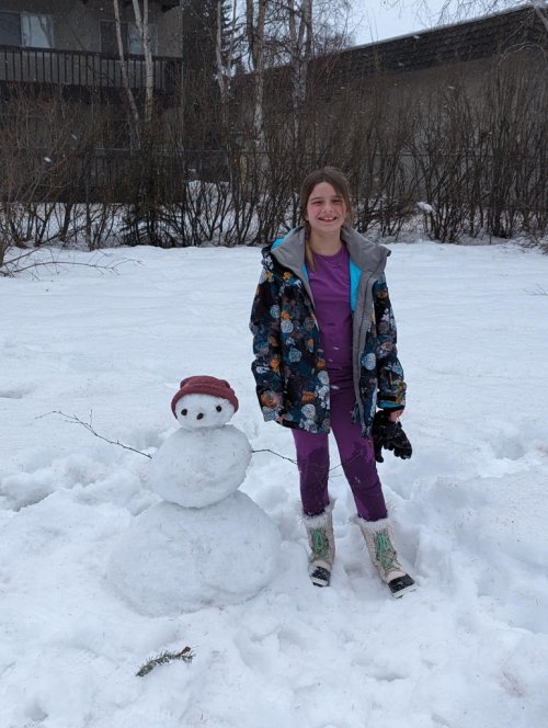 Another day, another snowman