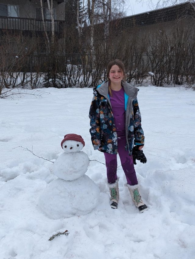 Another day, another snowman