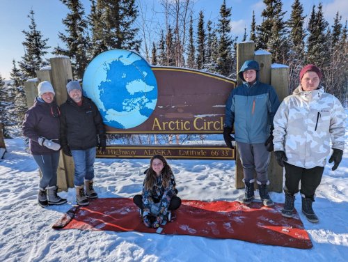 Crossing the Artic Circle