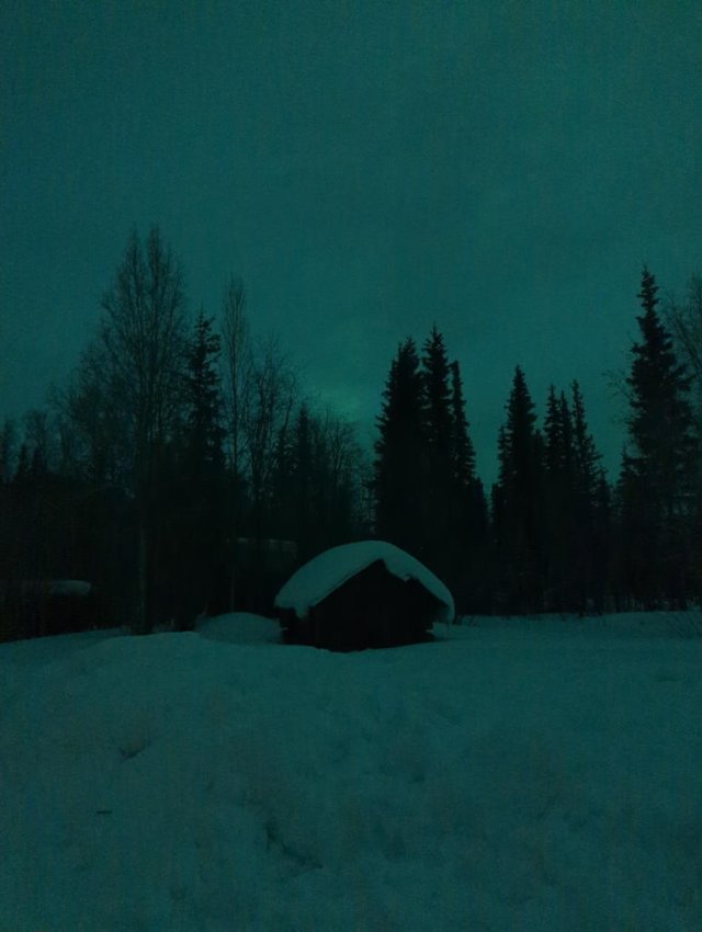Cloudy but glowy