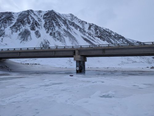 Frozen bridge trolls
