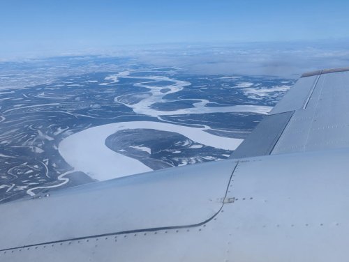 The Yukon from above
