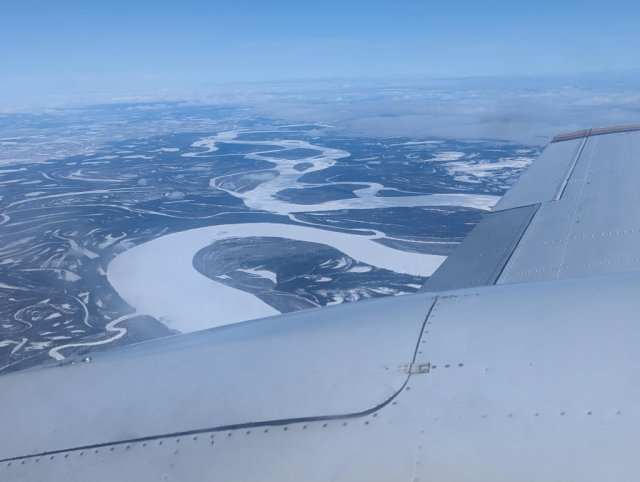 The Yukon from above