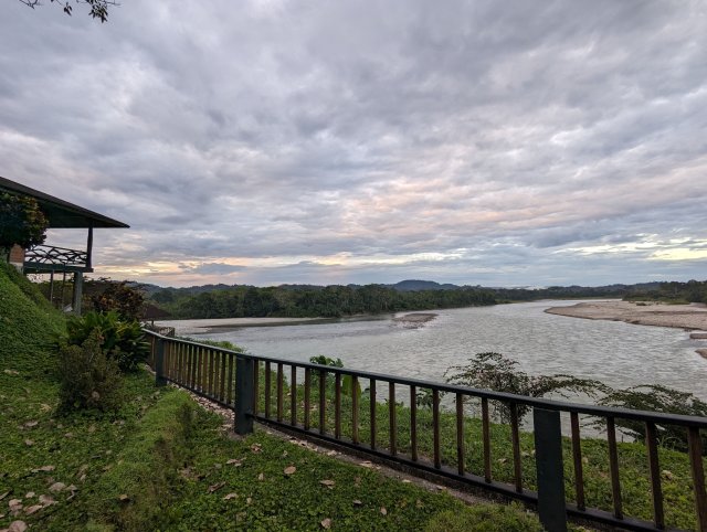 View from our cabin 1