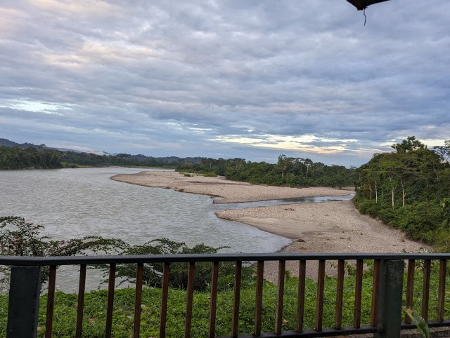 View from our cabin 2