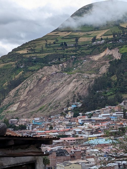 Big landslide