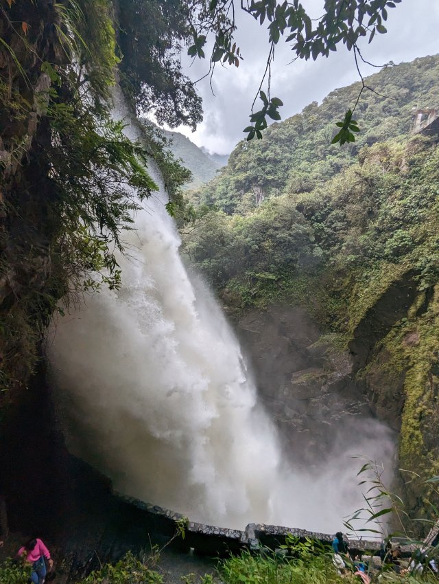 A LOT of water