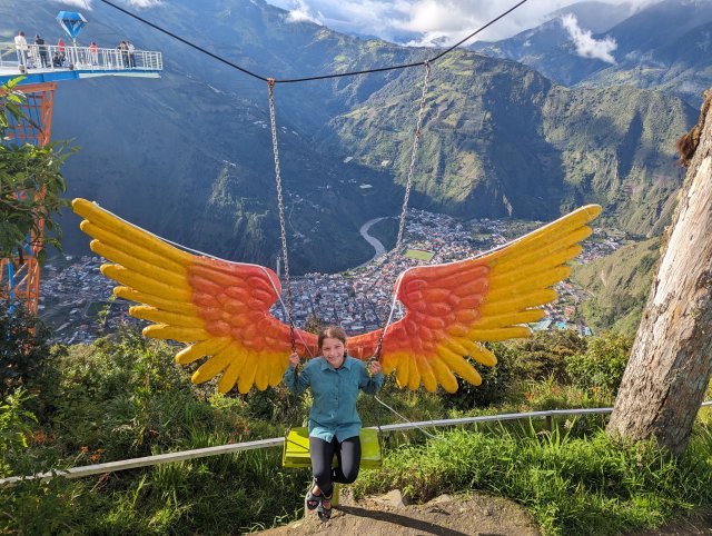 Adeline with wings