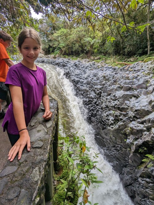 Lead up to the waterfall