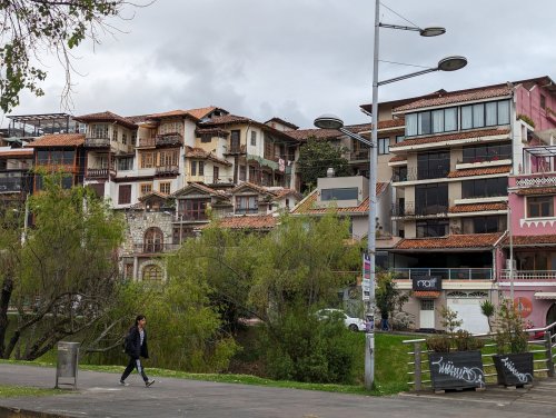 Hotel and other buildings