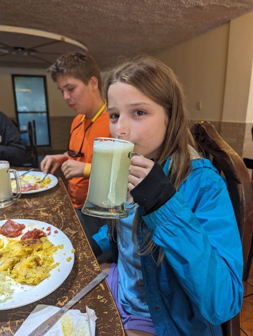 With lemonade, of course