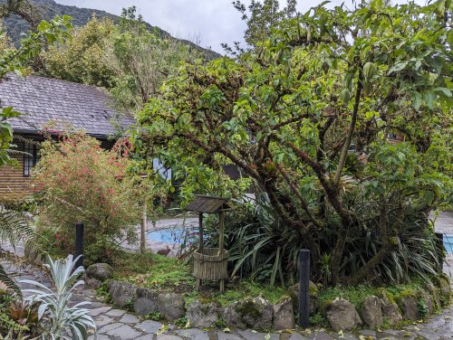 The hotel at Papallacta Hot Springs