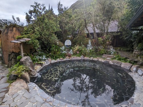 Papallacta hot spring pool
