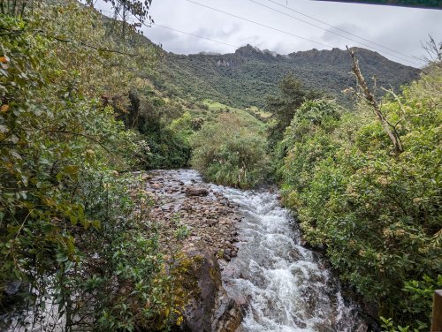 Papallacta river