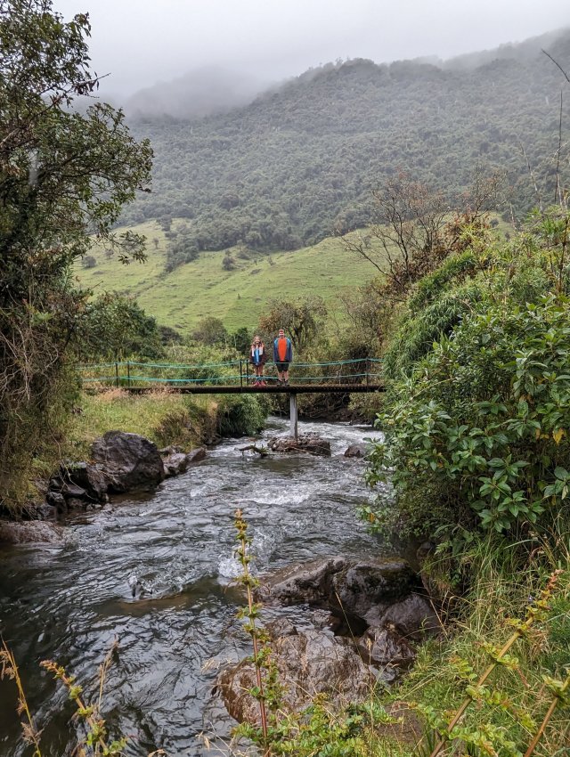 Papallacta river