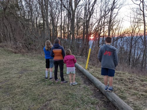 Sunset at Cloudland Canyon