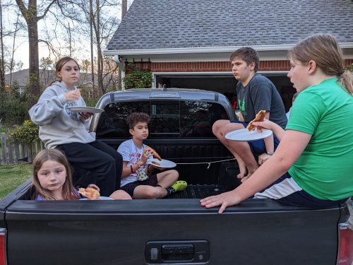 Pizza al fresco