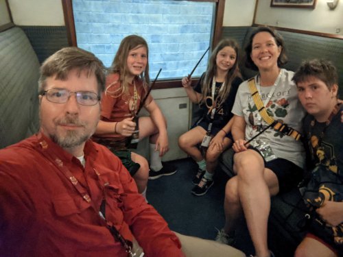 On the train