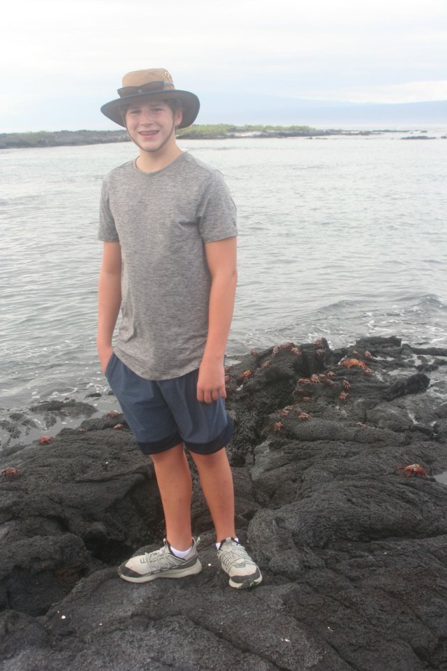 Kelton with Sally Lightfoot crabs.jpg