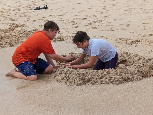Heavy digging