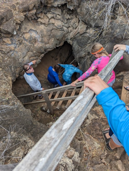Rickety stairs