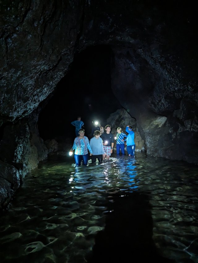 Very cold water
