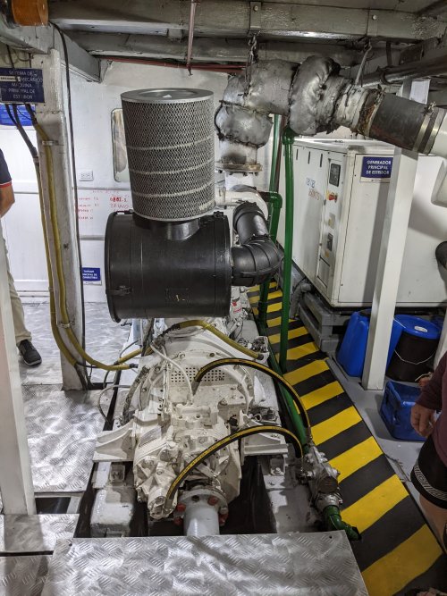 Engine room tour