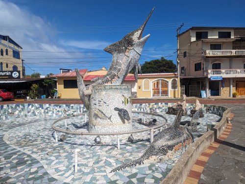 Galapagos fountain